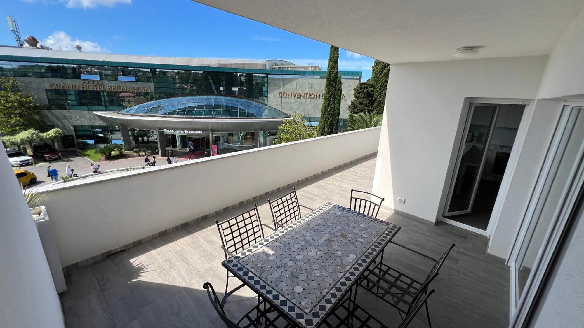 Apartamento Casa Del Sol Portoroz Exterior foto